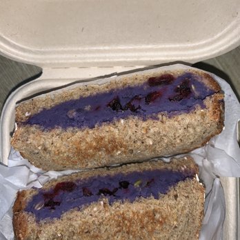 Spring Cafe - 10/3/20 ube sandwich - Vegan Near Me - New York, New York Spring Cafe - 10/3/20 ube sandwich - Vegan Near Me - New York, New York