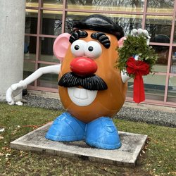 Rhode Island Hospital - Mr Potato Head at the Children's hospital.