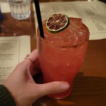 Royal River Grill House - Summer Mirage mocktail - Steakhouses Near Me - Yarmouth, Maine