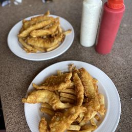 All you can eat fish and chips $16.99