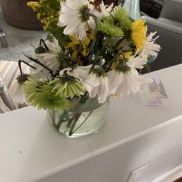 Apparently this business operates under two names. These flowers were ordered from Creative Designs by Jim. Picture is from day 2 Apparently this business operates under two names. These flowers were ordered from Creative Designs by Jim. Picture is from day 2