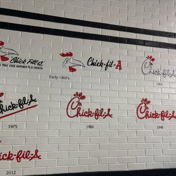 Chick-fil-A - Logos thru the years - Fast Food Near Me - Stockbridge, Georgia