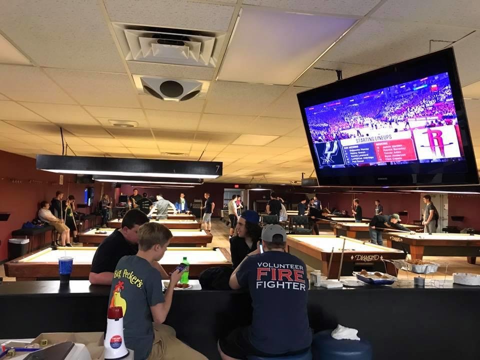 Social spots from Clarkys Billiards