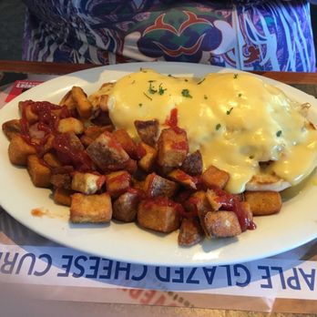 Governor's Restaurant & Bakery - Under the eggs is the corned beef hash - Bakeries Near Me - Waterville, Maine Governor's Restaurant & Bakery - Under the eggs is the corned beef hash - Bakeries Near Me - Waterville, Maine