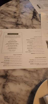 Menu photo 3 Opal Washington, DC, DC