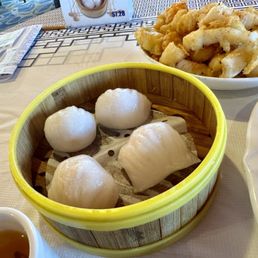 Squid Ink Shrimp Dumpling