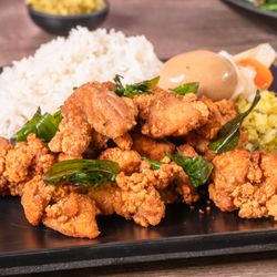 Flaming Ox - Popcorn Chicken Rice
