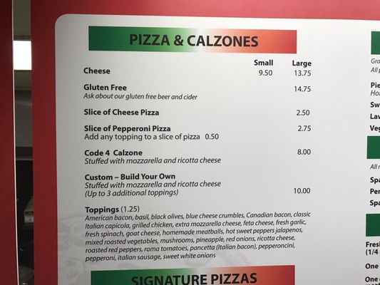 Menu photo 4 Cosentino's Pizza San Clemente, CA Menu photo 4 Cosentino's Pizza San Clemente, CA