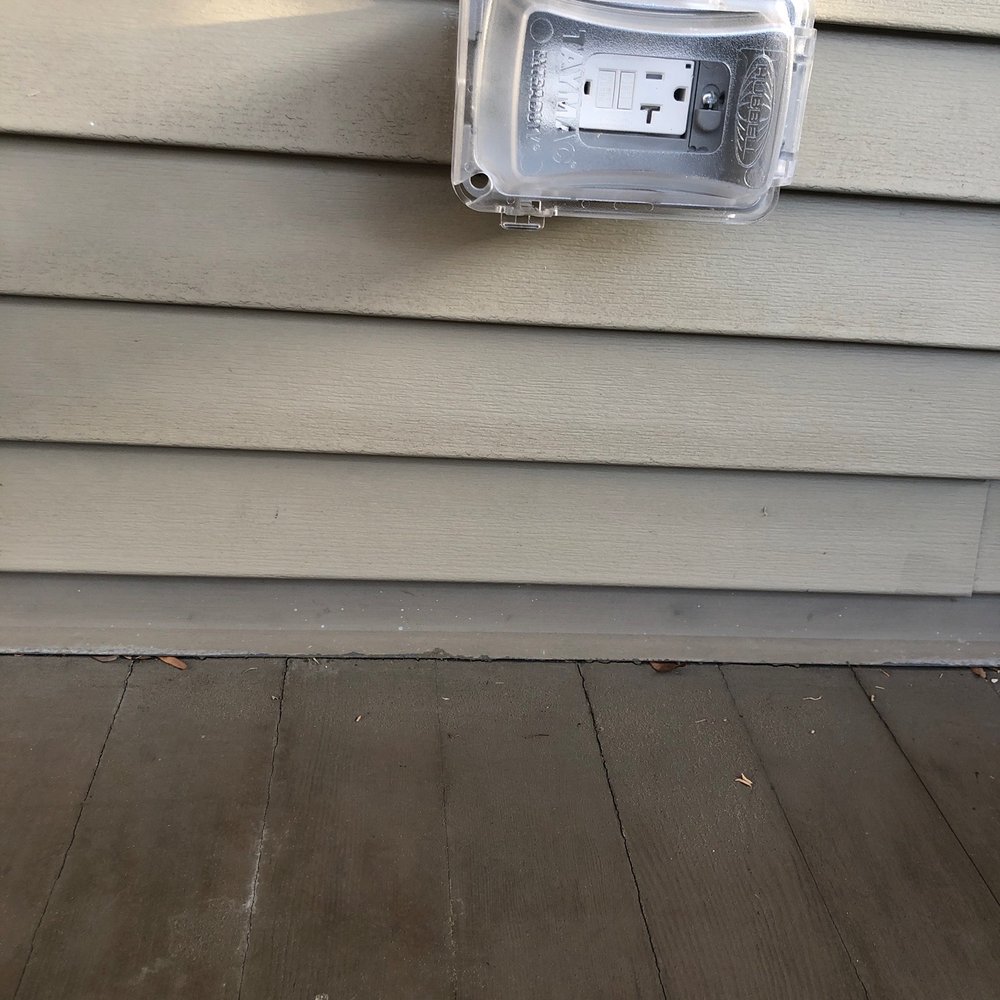 A To Z Electric - New weatherproof exterior receptacle! Thank you - Electricians Near Me - Chicago, Illinois A To Z Electric - New weatherproof exterior receptacle! Thank you - Electricians Near Me - Chicago, Illinois