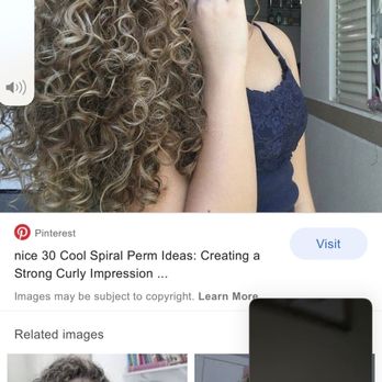 Alessandro Hair Salon - What perm I wanted... - Hair Stylists Near Me - La Jolla, California
