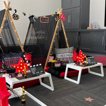 Parties That Sparkle - Movie Theme Sleepover - Party & Event Planning Near Me - Arlington , Texas Parties That Sparkle - Movie Theme Sleepover - Party & Event Planning Near Me - Arlington , Texas