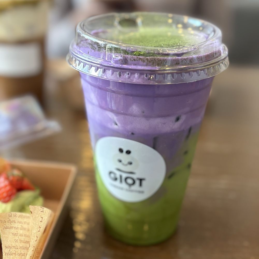GIOT CREAM COFFEE - Matcha Ube Latte - Coffee & Tea Near Me - Saint Paul, Minnesota GIOT CREAM COFFEE - Matcha Ube Latte - Coffee & Tea Near Me - Saint Paul, Minnesota