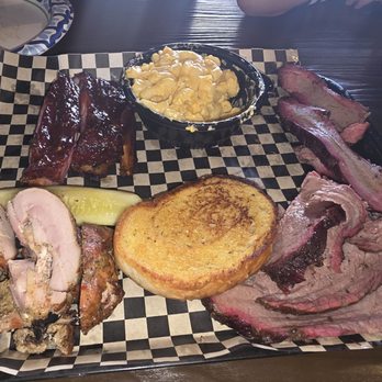 Biggin's Texas BBQ - 4 meat combo plate - Barbeque Near Me - Los Banos, California Biggin's Texas BBQ - 4 meat combo plate - Barbeque Near Me - Los Banos, California