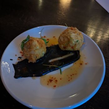 Blood & Sand - Lump crab croquette - New American Near Me - St Louis, Missouri