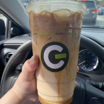 Clutch Coffee Bar - Caramel macchiato - Coffee Roasteries Near Me - Greensboro, North Carolina
