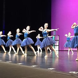 Studio B - Teen-adult ballet class at the 2015 recital