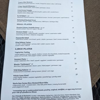 Flea Street - 8/13/21 - Dinner Menu (1/1) - New American Near Me - Menlo Park, California Flea Street - 8/13/21 - Dinner Menu (1/1) - New American Near Me - Menlo Park, California