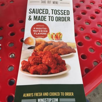 Wingstop - Menu Front.. - Chicken Wings Near Me - Bowie, Maryland