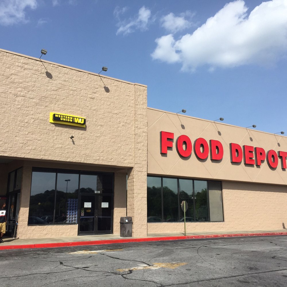 the front of the store