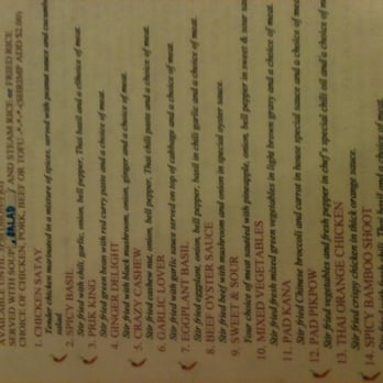 Thai Corner - Menu... - Thai Near Me - Lake Forest, California