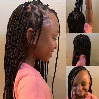 Fliptastic Fingers Mobile Styling - These are small knotless braids - Hair Extensions Near Me - Baltimore, Maryland
