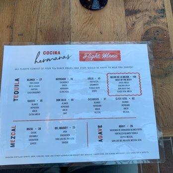 Cocina Hermanas - Flight Menu - Mexican Near Me - Danville, California Cocina Hermanas - Flight Menu - Mexican Near Me - Danville, California