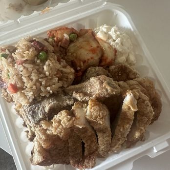 Side Street Inn - Lunch Pork Chop with Fried Rice - Hawaiian Near Me - Honolulu, Hawaii Side Street Inn - Lunch Pork Chop with Fried Rice - Hawaiian Near Me - Honolulu, Hawaii