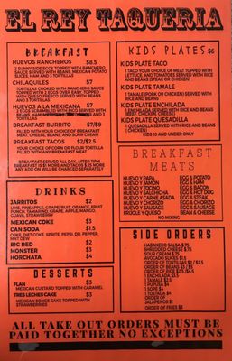 Menu photo 4 El Rey Taqueria Norfolk, VA Menu photo 4 El Rey Taqueria Norfolk, VA