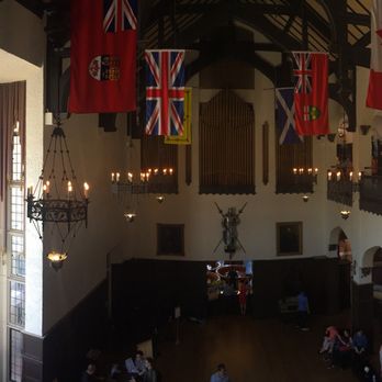Casa Loma - View of the main hall from the second floor - Museums Near Me - Toronto, Ontario