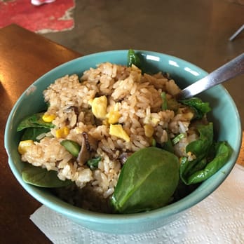 Bogart's Cafe - Mama's friend rice- very savory and buttery, but probably wouldn't get it again - Breakfast & Brunch Near Me - Honolulu, Hawaii