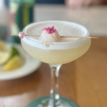 Pier 6 - Lychee Blossom.... this is by far the best drink ever created - Seafood Near Me - San Leon, Texas Pier 6 - Lychee Blossom.... this is by far the best drink ever created - Seafood Near Me - San Leon, Texas