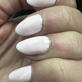 JoJo Nails - quality of the manicure, looks like done by a child - Nail Salons Near Me - Costa Mesa, California JoJo Nails - quality of the manicure, looks like done by a child - Nail Salons Near Me - Costa Mesa, California