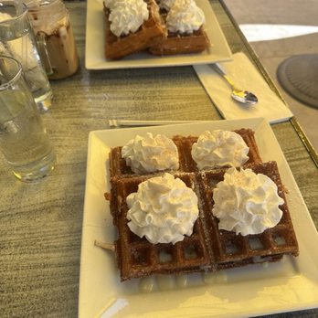 & Waffles - Carlitos Churro Waffle - Breakfast & Brunch Near Me - Woodland Hills, California & Waffles - Carlitos Churro Waffle - Breakfast & Brunch Near Me - Woodland Hills, California