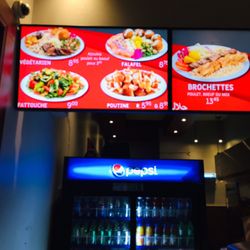Boustan - Menu
