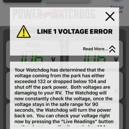 Surge protector spotting voltage issues Surge protector spotting voltage issues