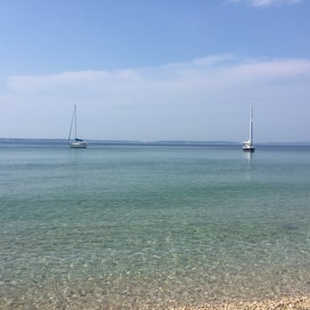 Inn On Mackinac - British Landing Beach on bike ride around island (7miles) - Hotels Near Me - Mackinac Island, Michigan