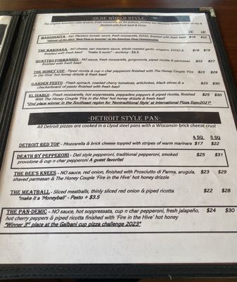 Menu photo 4 The Nona Slice House Safety Harbor, FL