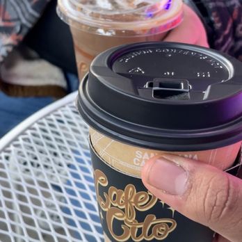 Cafe Cito - Ice mocha late w/ oat & hot caramel w/oat - Coffee & Tea Near Me - Santa Ana, California Cafe Cito - Ice mocha late w/ oat & hot caramel w/oat - Coffee & Tea Near Me - Santa Ana, California
