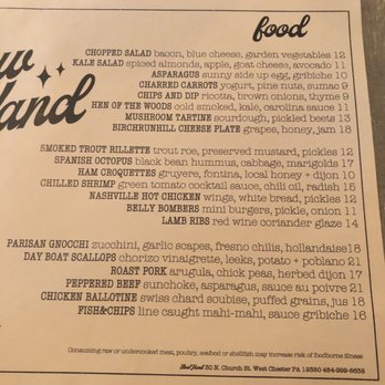 Slow Hand - 7/11/19 Menu - New American Near Me - West Chester, Pennsylvania Slow Hand - 7/11/19 Menu - New American Near Me - West Chester, Pennsylvania
