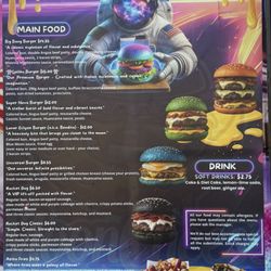 Mooncheese - Menu May 2025