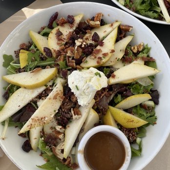 The Press - Pear arugula and goat cheese salad - Coffee & Tea Near Me - Livermore, California The Press - Pear arugula and goat cheese salad - Coffee & Tea Near Me - Livermore, California
