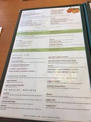 Menu photo 5 Apple Villa Cafe Batavia, IL