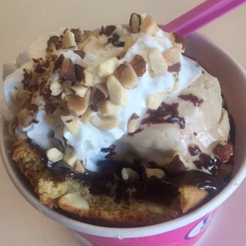 Baskin-Robbins - My kids grabbed the cherry and a piece of cookie before I could take a pic! Lol. Here is a Warm Cookie Sundae $4.99+ tax. - Ice Cream & Frozen Yogurt Near Me - Sacramento, California Baskin-Robbins - My kids grabbed the cherry and a piece of cookie before I could take a pic! Lol. Here is a Warm Cookie Sundae $4.99+ tax. - Ice Cream & Frozen Yogurt Near Me - Sacramento, California
