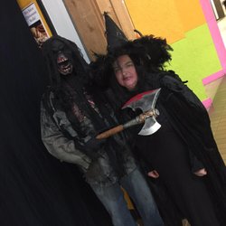 Kassy's Kones & Concessions - Fun trick or treating at the shop