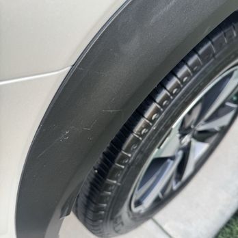 Rapid Dent & Scratch Repair - More overspray and scratches. - Body Shops Near Me - Allen, Texas