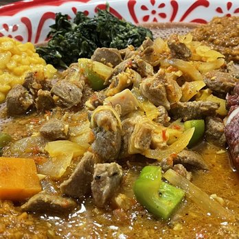 Gojo Café - House lamb kikil ($18.99) - Ethiopian Near Me - Vancouver, British Columbia