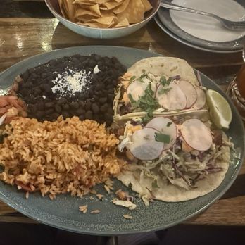 Matador Boise - Baja fish tacos. Tacos, were great! Rice was good. Michalada drink was great! - Mexican Near Me - Boise, Idaho Matador Boise - Baja fish tacos. Tacos, were great! Rice was good. Michalada drink was great! - Mexican Near Me - Boise, Idaho