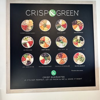 Crisp & Green - a variety of salads - Salad Near Me - Fort Collins, Colorado