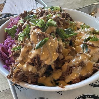 Fat Boys Burrito - Barbacoa salad bowl (generous amount of Barbacoa) - Mexican Near Me - Bellmore, New York