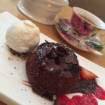 Prince Tea House - Chocolate lava cake worth the 25 min wait - Tea Rooms Near Me - Flushing, New York